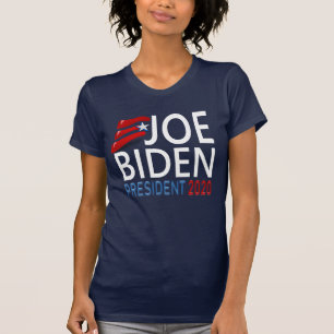 Joe Biden Präsident 2020 Wahl Red Blue Text T-Shirt