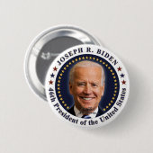 Joe Biden Präsident Einweihung Tag Souvenir Button (Vorne & Hinten)