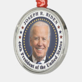 Joe Biden Präsident Einweihung Tag Souvenir Ornament Aus Metall (Links)