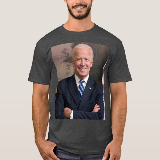 Joe Biden Präsident Offiziell Portrait Unisex T-Shirt (Vorderseite)