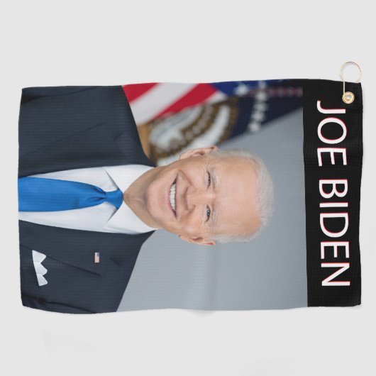 JOE BIDEN Präsident Player Golfhandtuch (Horizontal)