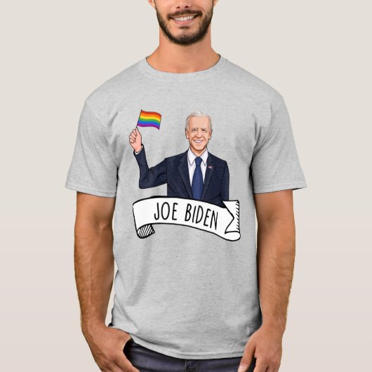 Joe Biden Pride T-Shirt (Vorderseite)