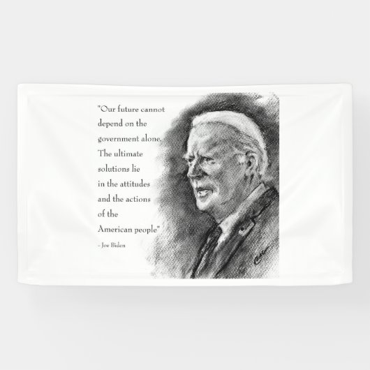 Joe Biden & Quote Banner (Horizontal)