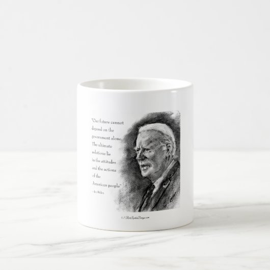 Joe Biden & Quote Kaffeetasse (Mittel)