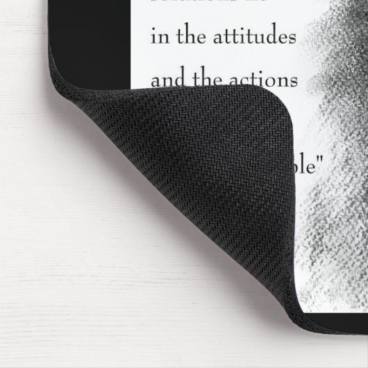 Joe Biden & Quote Mousepad (Ecke)