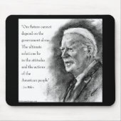 Joe Biden & Quote Mousepad (Vorne)