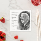Joe Biden & Quote Serviette (Beispiel)