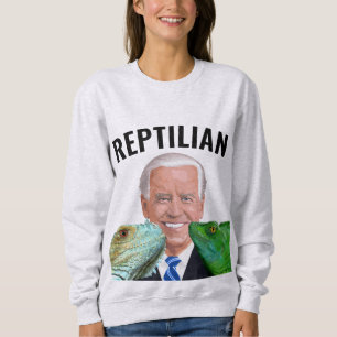 JOE BIDEN REPTILIAN FUNNY T - SHIRT