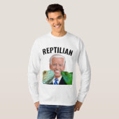 JOE BIDEN REPTILIAN FUNNY T - SHIRT (Vorne ganz)