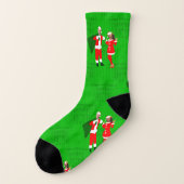 joe biden santa kamala harris christmas socken (Links - Außen)