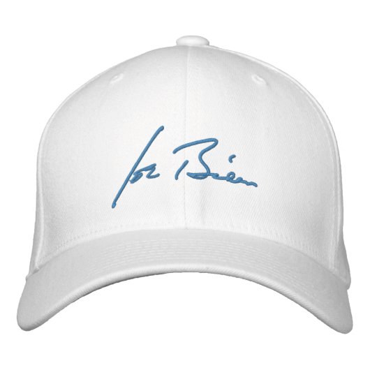 JOE BIDEN Signature Bestickte Baseballkappe (Vorderseite)