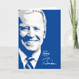Joe Biden Signature Karte