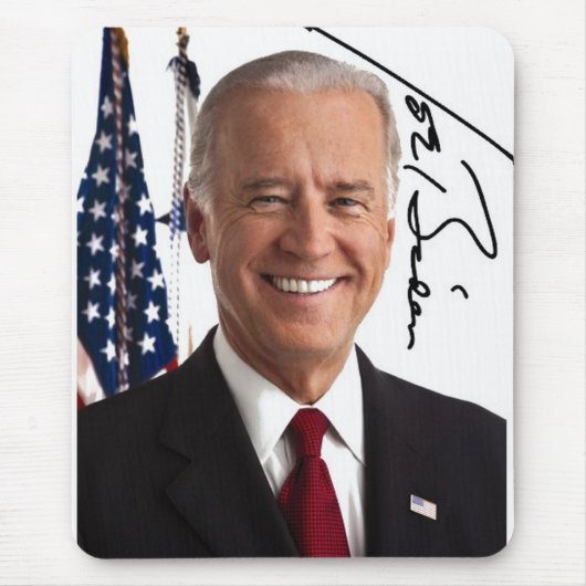 Joe Biden Signature Mousepad (Vorne)