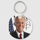 Joe Biden Signature Schlüsselanhänger (Vorderseite)
