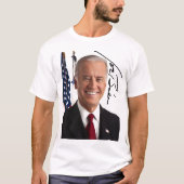 Joe Biden Signature T - Shirt (Vorderseite)