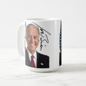 Joe Biden Signature-Tasse Kaffeetasse (Vorderseite Links)