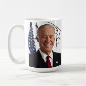 Joe Biden Signature-Tasse Kaffeetasse (Links)