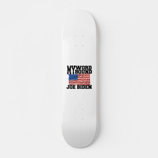 JOE BIDEN SKATEBOARD (Vorne)