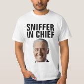 JOE BIDEN SNIFFER IN CHIEF FUNNY T - SHIRT T-SHIRT (Vorderseite)