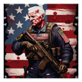 Joe Biden Soldier Poster (Vorderseite)