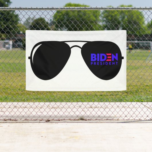 Joe Biden Sonnenbrille Präsident Banner (Insitu)