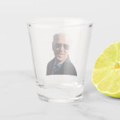 Joe Biden Sonnenbrille Präsidentschaftswahl 2020 Schnapsglas (Rückseite)