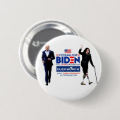 Joe Biden/ Tammy Duckworth 2020 Button (Vorne & Hinten)