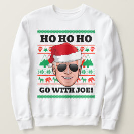 Joe Biden Ugly Christmas Sweater Go mit Joe Sweatshirt