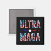 Joe Biden Ultra Maga Magnet (Vorderseite/Rückseite)