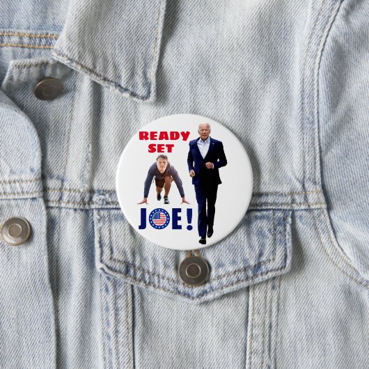 Joe Biden und Joe Kennedy Button (Beispiel)