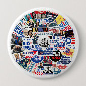 Joe Biden und Kamala Harris 2020 Button (Vorderseite)