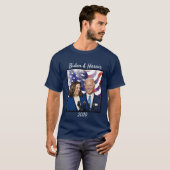 Joe Biden und Kamala Harris 2020 für Präsident T-Shirt (Vorne ganz)