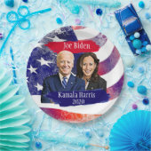 Joe Biden und Kamala Harris 2020 Party Pappteller (Party)