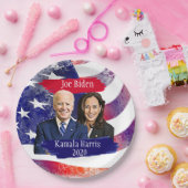 Joe Biden und Kamala Harris 2020 Party Pappteller (Party)