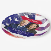 Joe Biden und Kamala Harris 2020 Party Pappteller (Schrägansicht)