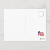 Joe Biden und Kamala Harris 2020 Postkarte (Rückseite)
