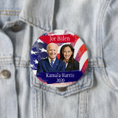 Joe Biden und Kamala Harris 2020 US-Wahl Button (Beispiel)