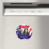 Joe Biden und Kamala Harris 2020 US-Wahl Magnet (In Situ (Geschirrspüler))