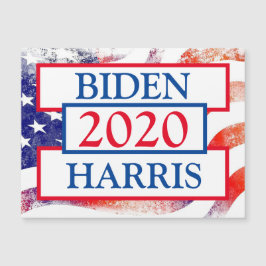 Joe Biden und Kamala Harris 2020 Wahl Magnetkarte