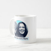 Joe Biden und Kamala Harris 2024 USA ELECTION Kaffeetasse (Vorderseite Links)