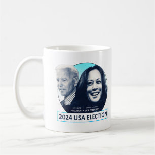 Joe Biden und Kamala Harris 2024 USA ELECTION Kaffeetasse