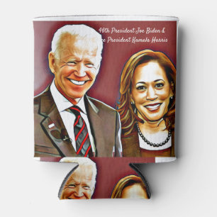 Joe Biden und Kamala Harris_ 46. Präsident_ Dosenkühler