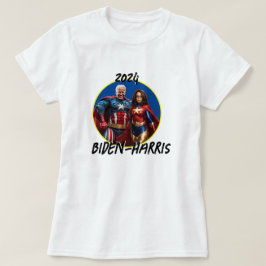 Joe Biden und Kamala Harris als Superhelden T-Shirt