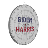 Joe Biden und Kamala Harris (Wahl 2020 in den USA) Dartscheibe (Vorderseite Links)