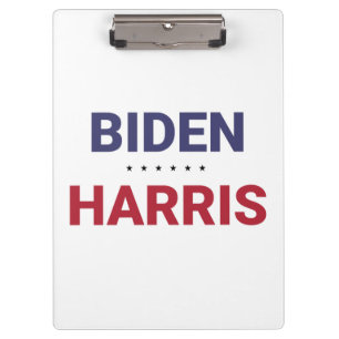 Joe Biden und Kamala Harris (Wahl 2020 in den USA) Klemmbrett