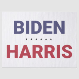 Joe Biden und Kamala Harris (Wahl 2020 in den USA) Seidenpapier