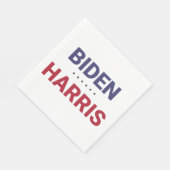 Joe Biden und Kamala Harris (Wahl 2020 in den USA) Serviette (Ecke)
