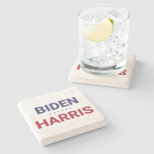 Joe Biden und Kamala Harris (Wahl 2020 in den USA) Steinuntersetzer