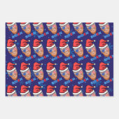 Joe Biden und Kamala Harris - Weihnachtszeit-Weihn Geschenkpapier Set (Vorderseite 3)