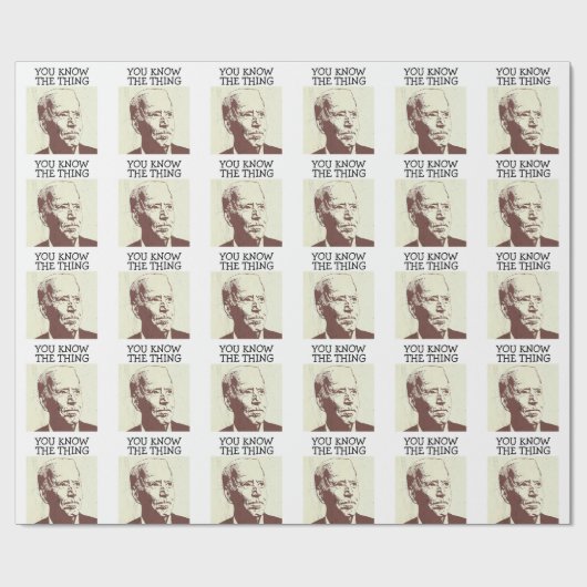 JOE BIDEN VERWEHRTE "DIE DINGE" GESCHENKPAPIER (Flach)